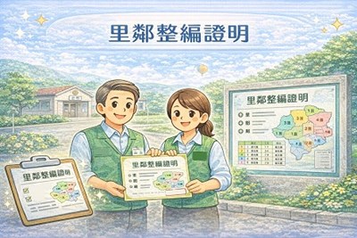 里鄰整編證明
