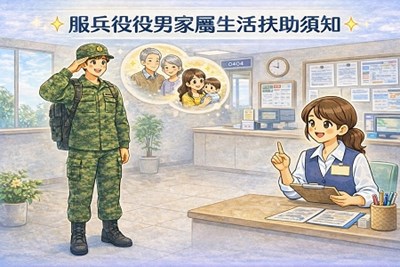 服兵役役男家屬生活扶助須知