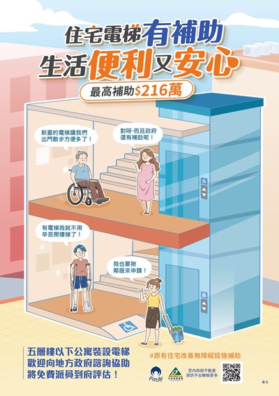臺中市115年度原有改善住宅無障礙設施補助
