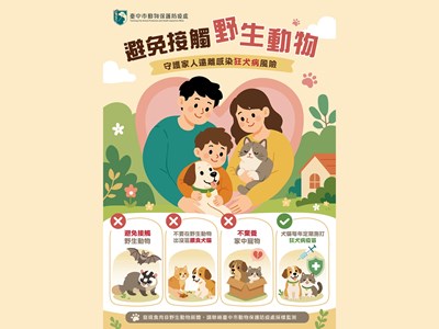 所飼犬貓應「避免接觸野生動物」