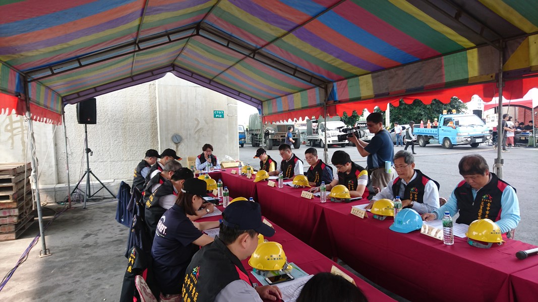 模擬東區災害應變中心